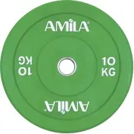 Amila Δίσκος Color Bumper 50mm 10Kg - 84604 Amila Δίσκος Color Bumper 50mm 10Kg - 84604