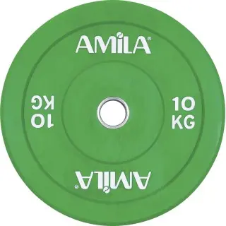 Amila Δίσκος Color Bumper 50mm 10Kg - 84604
