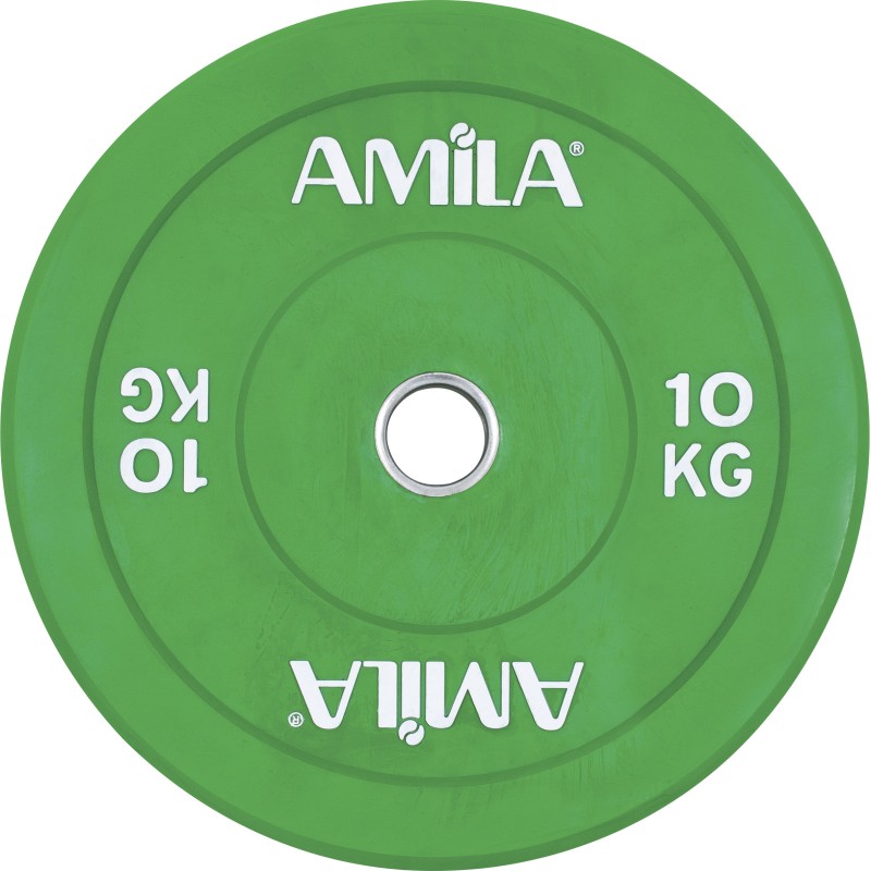 Amila Δίσκος Color Bumper 50mm 10Kg - 84604