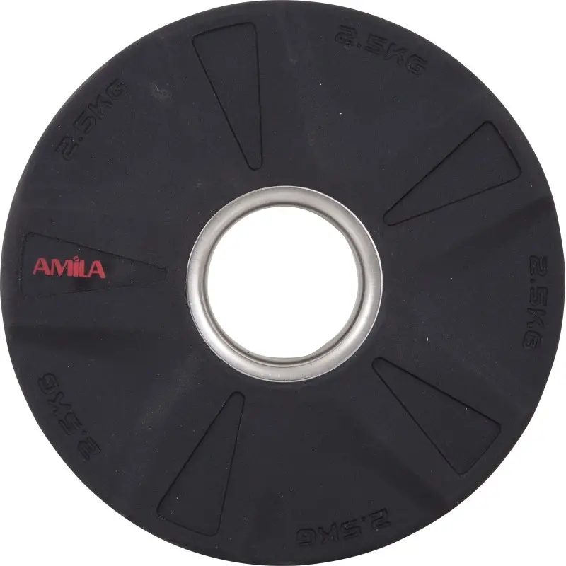 Amila Δίσκος PU Series 50mm 2.5Kg - 84642 Amila Δίσκος PU Series 50mm 2.5Kg - 84642
