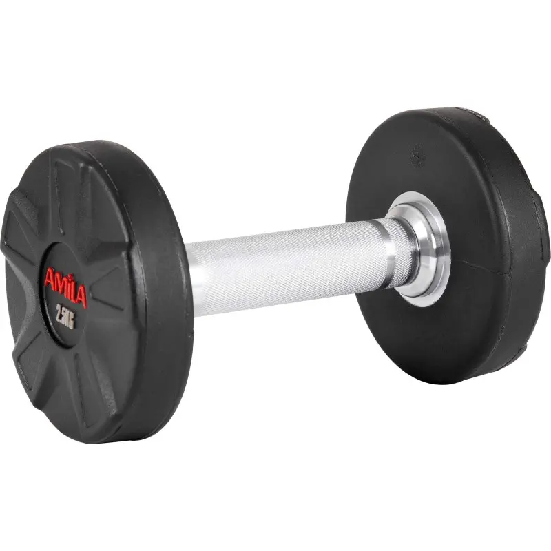 Amila Aλτήρας Στρογγυλός PU Series - 2.50Kg - 84646 Amila Aλτήρας Στρογγυλός PU Series - 2.50Kg - 84646