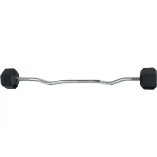 Amila Μπάρα σχήματος W με fix βάρος. 25kg - 84794