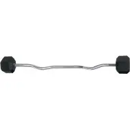 Amila Μπάρα σχήματος W με fix βάρος. 30kg - 84795 Amila Μπάρα σχήματος W με fix βάρος. 30kg - 84795