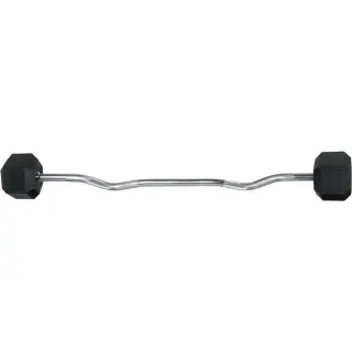 Amila Μπάρα σχήματος W με fix βάρος. 30kg - 84795