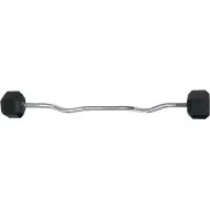 Amila Μπάρα σχήματος W με fix βάρος. 35kg - 84796 Amila Μπάρα σχήματος W με fix βάρος. 35kg - 84796