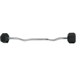 Amila Μπάρα σχήματος W με fix βάρος. 40kg - 84797