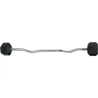 Amila Μπάρα σχήματος W με fix βάρος. 40kg - 84797