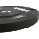 Amila Δίσκος Black W Bumper 50mm 10Kg - 90307
