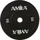 Amila Δίσκος Black W Bumper 50mm 10Kg - 90307
