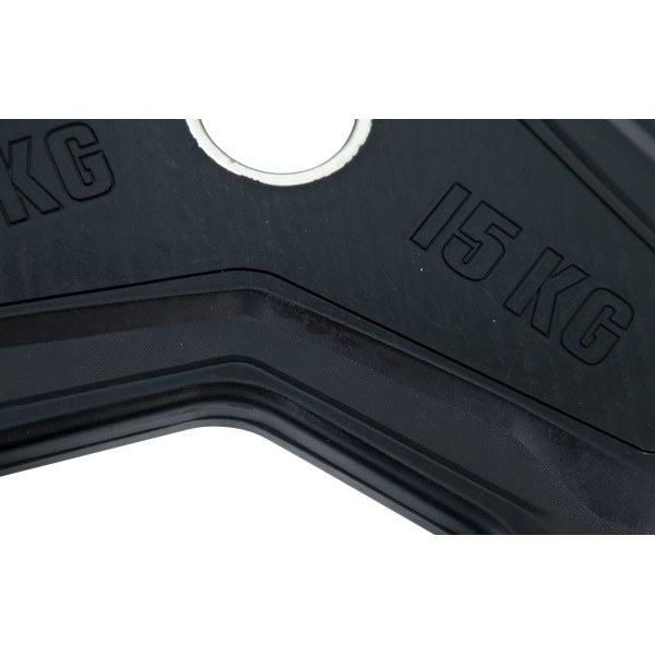 Amila Δίσκος R Rubber Cover 50mm 15Kg - 90318