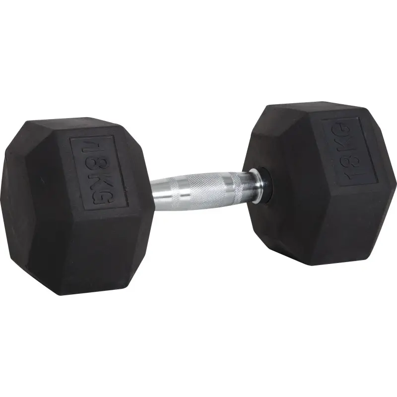 Amila Aλτήρας Εξάγωνος Rubber Cover Class B - 18.0Kg - 90564 Amila Aλτήρας Εξάγωνος Rubber Cover Class B - 18.0Kg - 90564