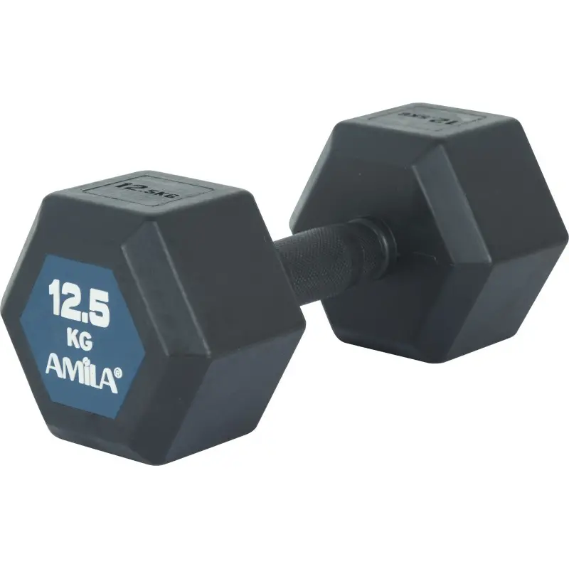 Amila Aλτήρας Εξάγωνος Original Rubber H - 12.5Kg - 90592 Amila Aλτήρας Εξάγωνος Original Rubber H - 12.5Kg - 90592
