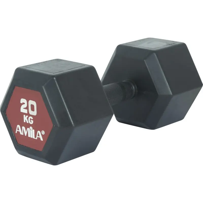 Amila Aλτήρας Εξάγωνος Original Rubber H - 20.0Kg - 90595