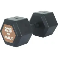 Amila Aλτήρας Εξάγωνος Original Rubber H - 27.5Kg - 90598 Amila Aλτήρας Εξάγωνος Original Rubber H - 27.5Kg - 90598