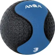 Amila Μπάλα Medicine Ball Rubber 3kg - 90703 Amila Μπάλα Medicine Ball Rubber 3kg - 90703