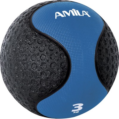 Amila Μπάλα Medicine Ball Rubber 3kg - 90703