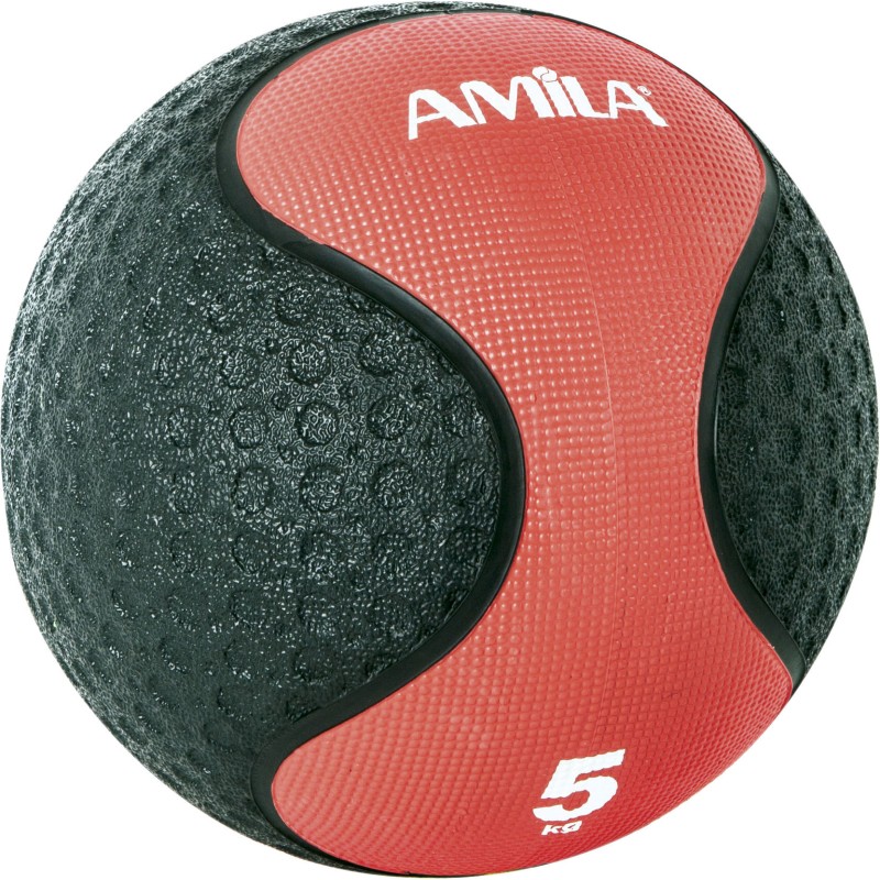 Amila Μπάλα Medicine Ball Rubber 5kg - 90705