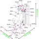 Amila Πολυόργανο Γυμναστικής HG1200 - 91204 - Σε 12 Άτοκες Δόσεις