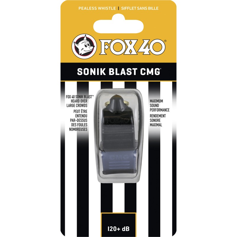 Fox Σφυρίχτρα  Sonik Blast Official CMG Μαύρη - 92000008