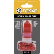 Fox Σφυρίχτρα  Sonic Blast CMG Safety Κόκκινη με Κορδόνι - 92030108