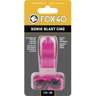 Fox Σφυρίχτρα  Sonic Blast CMG Safety Ροζ με Κορδόνι - 92030408