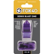 Fox Σφυρίχτρα  Sonic Blast CMG Safety Μωβ με Κορδόνι - 92030808