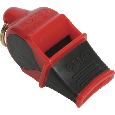 Fox Σφυρίχτρα  Sonic Blast CMG Safety Κόκκινη-Μαύρη με Κορδόνι - 92033708