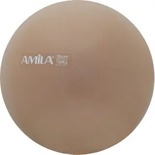 Amila Μπάλα Pilates 19cm. Χρυσή. σε κουτί - 95801
