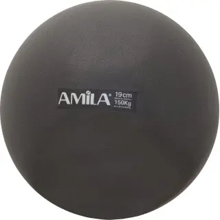 Amila Μπάλα Pilates 19cm. Μαύρη. σε κουτί - 95802
