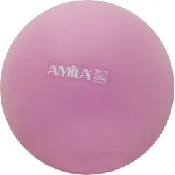 Amila Μπάλα Pilates 19cm. Ροζ. σε κουτί - 95803