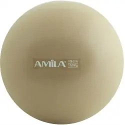 Amila Μπάλα Pilates 19cm. Χρυσή. bulk - 95804