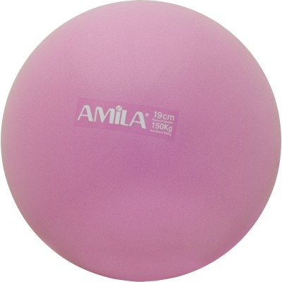 Amila Μπάλα Pilates 19cm. Ροζ. bulk - 95806