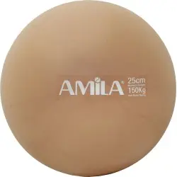 Amila Μπάλα Pilates 25cm. Χρυσή. σε κουτί - 95815
