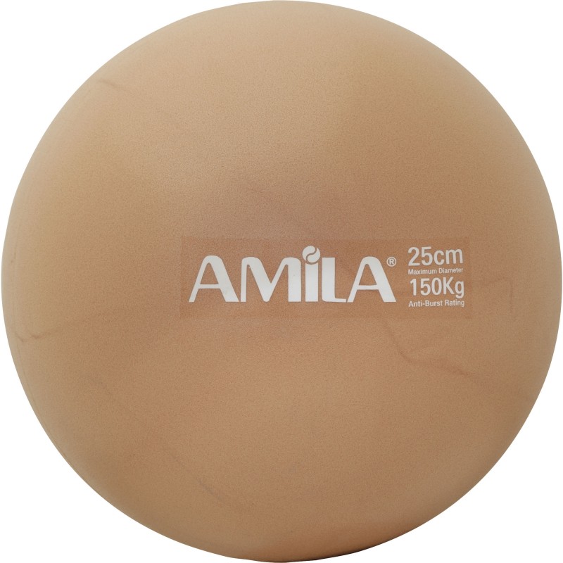 Amila Μπάλα Pilates. 25cm. Χρυσή. bulk - 95818