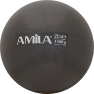 Amila Μπάλα Pilates. 25cm. Μαύρη. bulk - 95819