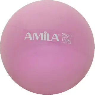 Amila Μπάλα Pilates. 25cm. Ροζ. bulk - 95820
