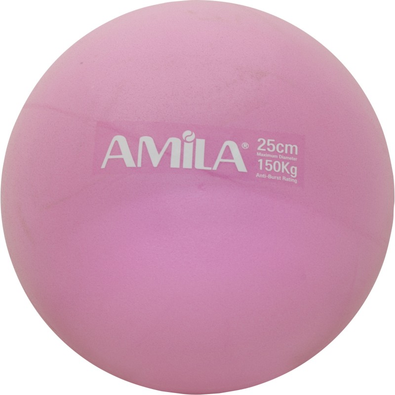 Amila Μπάλα Pilates. 25cm. Ροζ. bulk - 95820