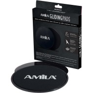 Amila Δίσκοι Ολίσθησης Gliding Pads Μαύρα - 95951
