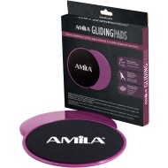 Amila Δίσκοι Ολίσθησης Gliding Pads Μωβ - 95952