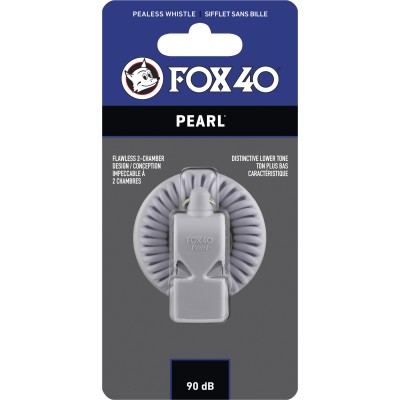 Fox Σφυρίχτρα  Pearl Safety Λευκή με Σπιράλ - 97020705