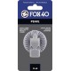 Fox Σφυρίχτρα  Pearl Safety Λευκή με Σπιράλ - 97020705