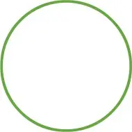 Amila Χούλα-Χουπ HQ 60cm - Φ19mm - 230gr. Πράσινο - 98800