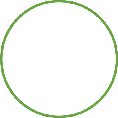 Amila Χούλα-Χουπ HQ 60cm - Φ19mm - 230gr. Πράσινο - 98800