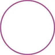 Amila Χούλα-Χουπ HQ 60cm - Φ19mm - 230gr. Φούξια - 98801