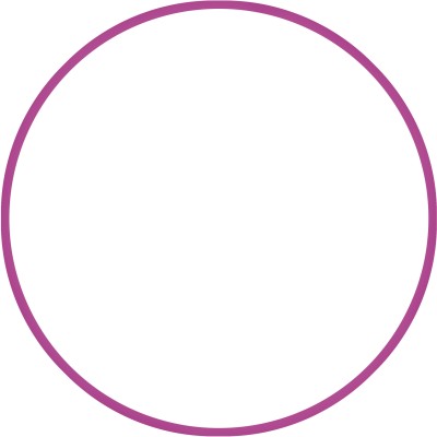 Amila Χούλα-Χουπ HQ 60cm - Φ19mm - 230gr. Φούξια - 98801