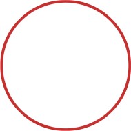 Amila Χούλα-Χουπ HQ 60cm - Φ19mm - 230gr. Κόκκινο - 98803