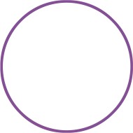 Amila Χούλα-Χουπ HQ 60cm - Φ19mm - 230gr. Μωβ - 98804