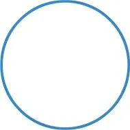 Amila Χούλα-Χουπ HQ 60cm - Φ19mm - 230gr. Μπλε - 98805