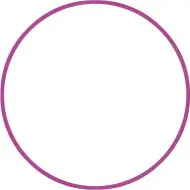 Amila Χούλα-Χουπ HQ 70cm - Φ19mm - 280gr. Φούξια - 98807