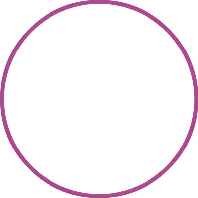 Amila Χούλα-Χουπ HQ 70cm - Φ19mm - 280gr. Φούξια - 98807